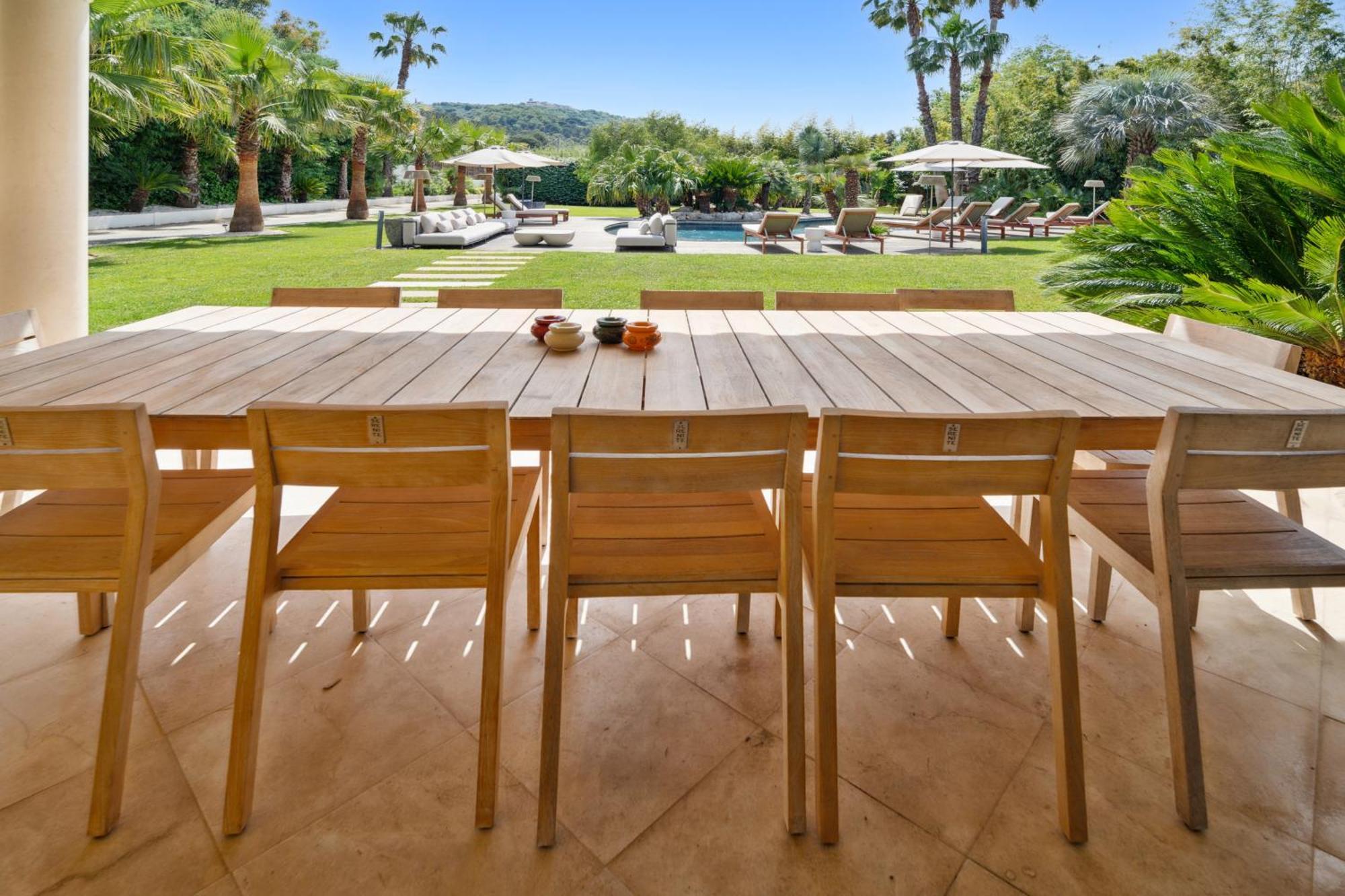 Grande Villa St-Tropez Area Avec Piscine Chauffee Gassin Exterior photo