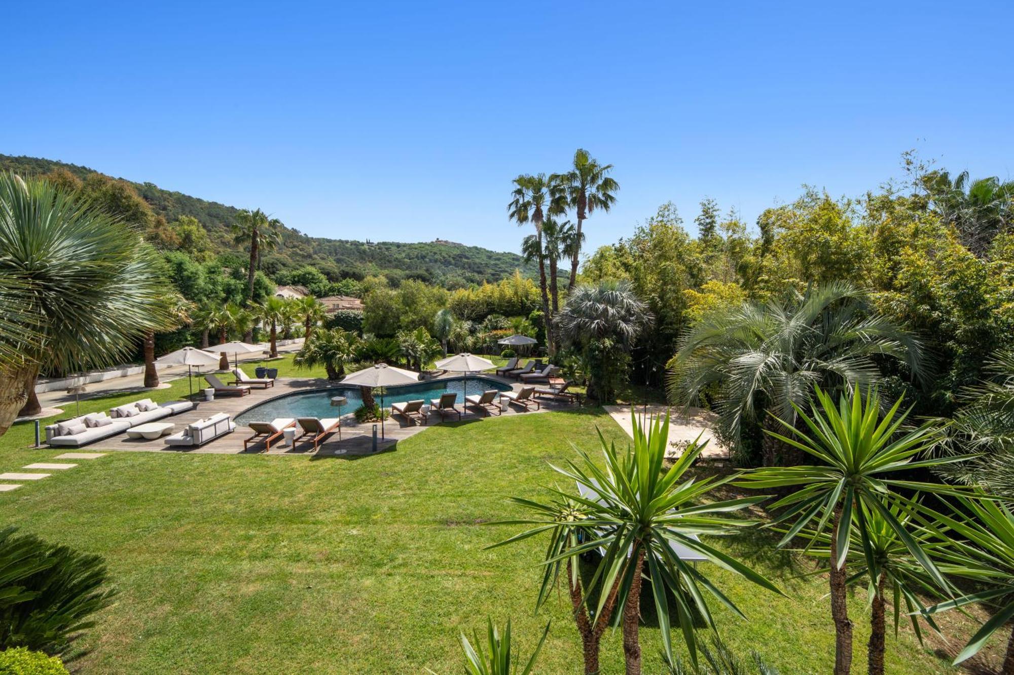 Grande Villa St-Tropez Area Avec Piscine Chauffee Gassin Exterior photo